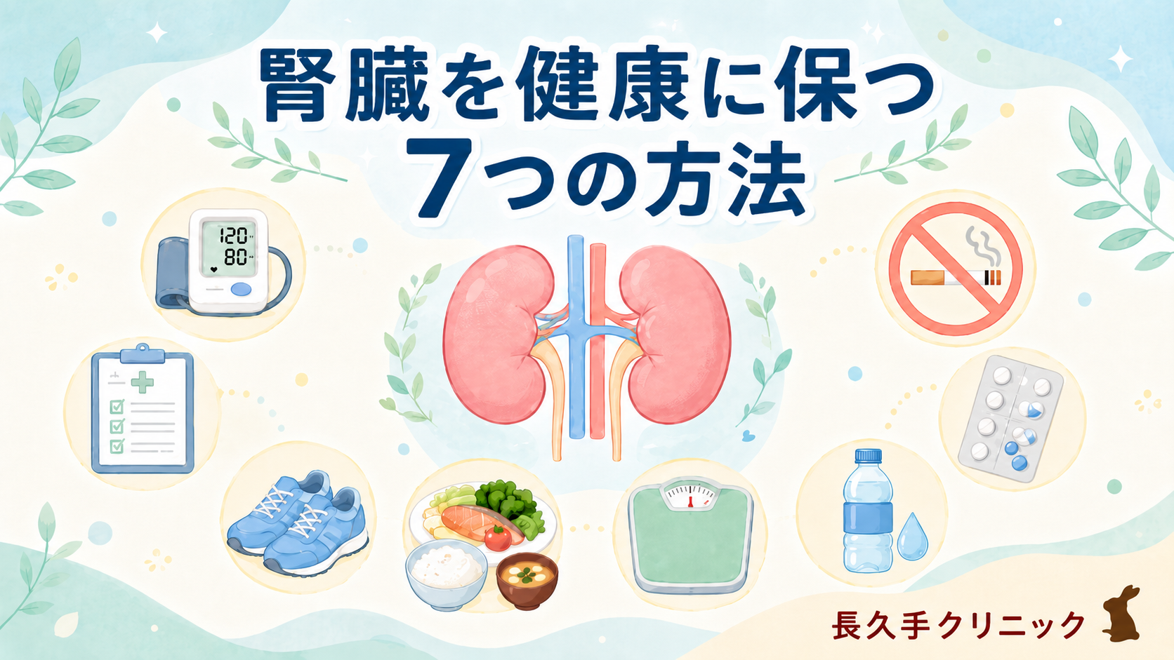 腎臓を保つ7つの方法